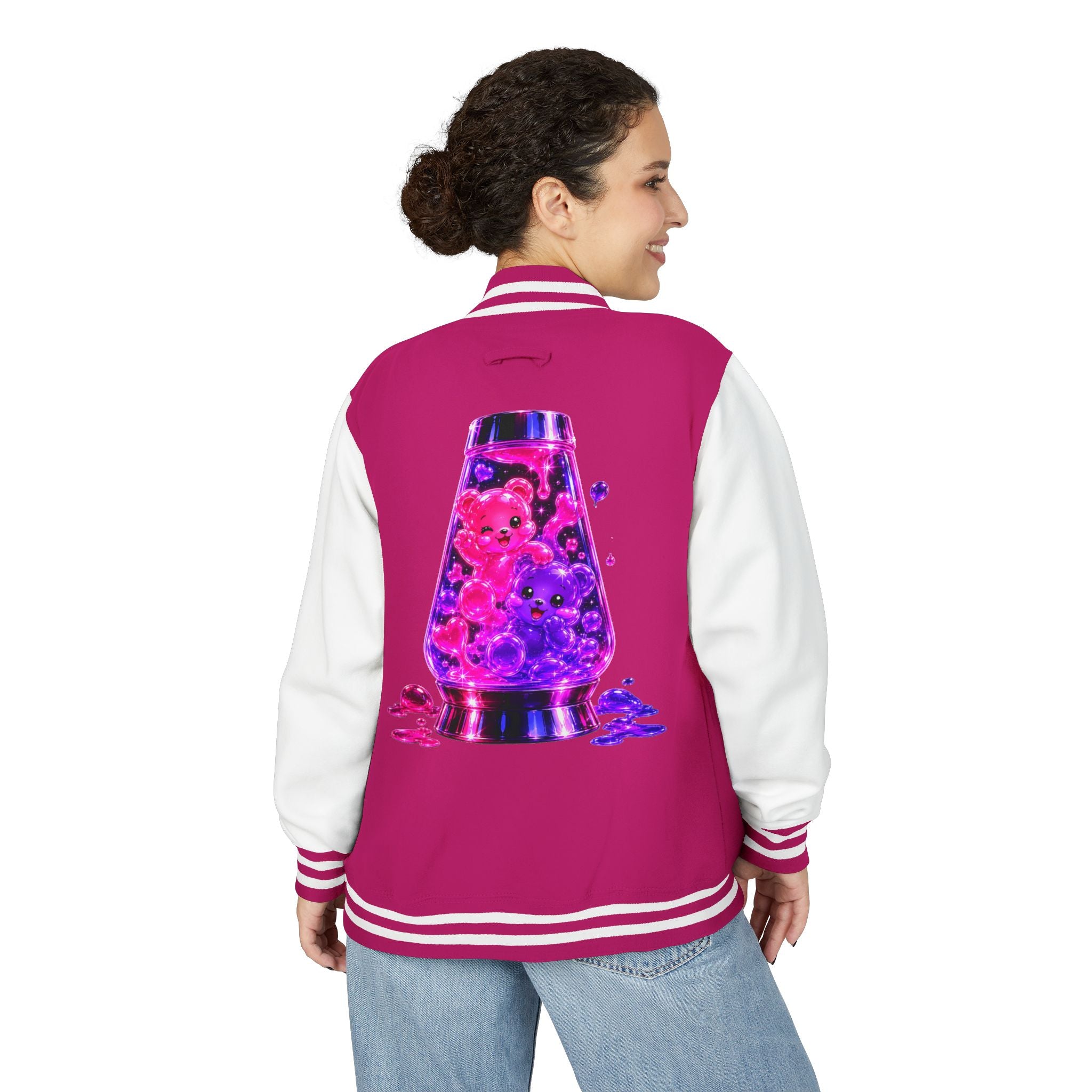 Lava Lamp Special Addition, Dou Oozy Bear Gummies- Letterman graphic Jacket