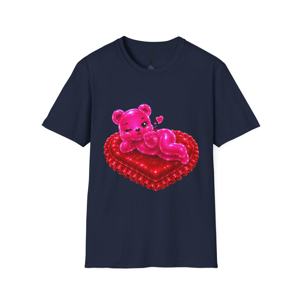 Valentines Addtion, Love me Long time Oozy Bear- Graphic Shirt (Adult Only)