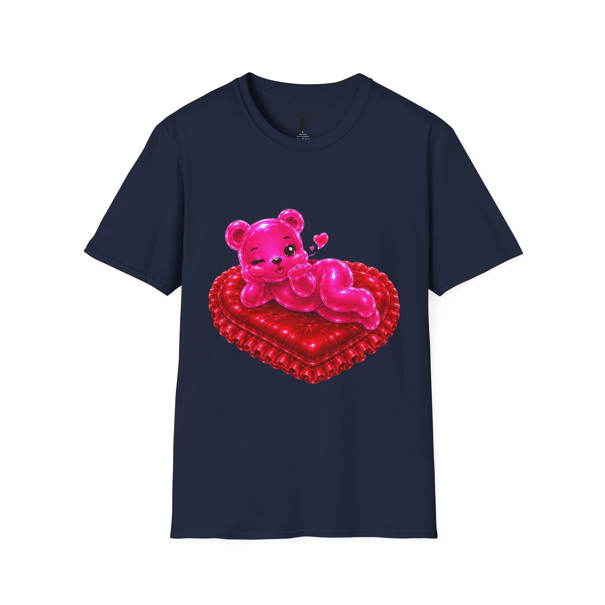 Valentines Addtion, Love me Long time Oozy Bear- Graphic Shirt (Adult Only)