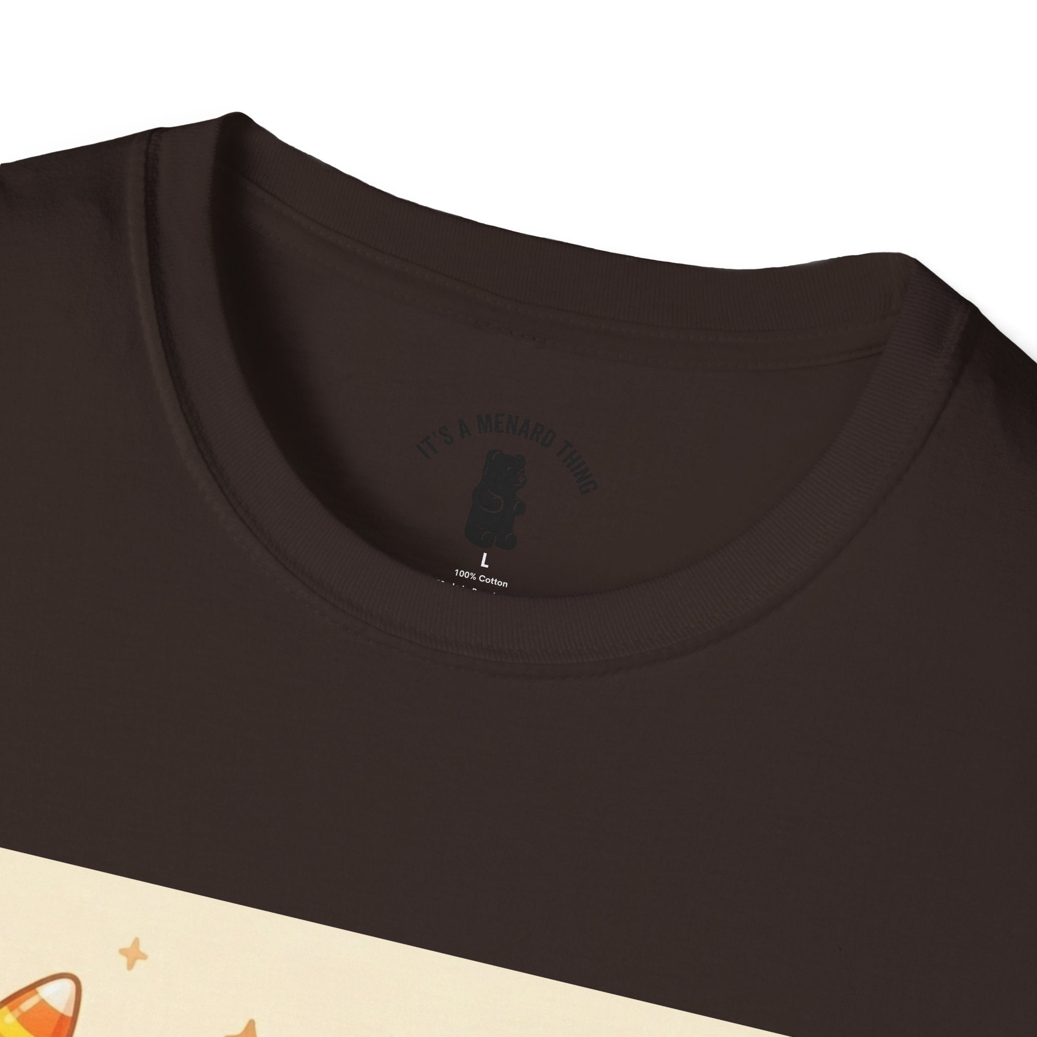 Cute Candy Corn Gooey Gummy Bear — Kawaii Graphic T-Shirt