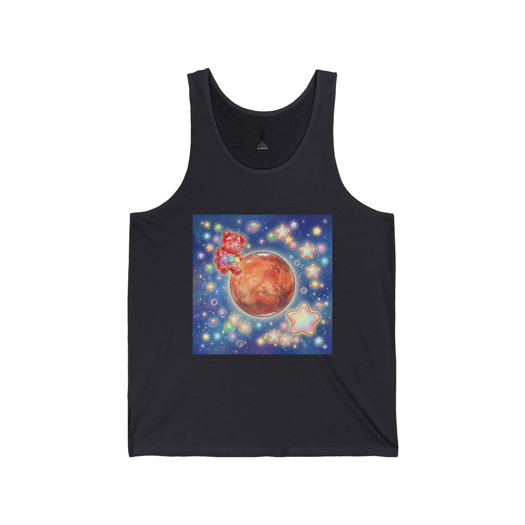 Take me To Mars Home, Special Crystal Red Gooey Gummy Bear— Kawaii Graphic Design