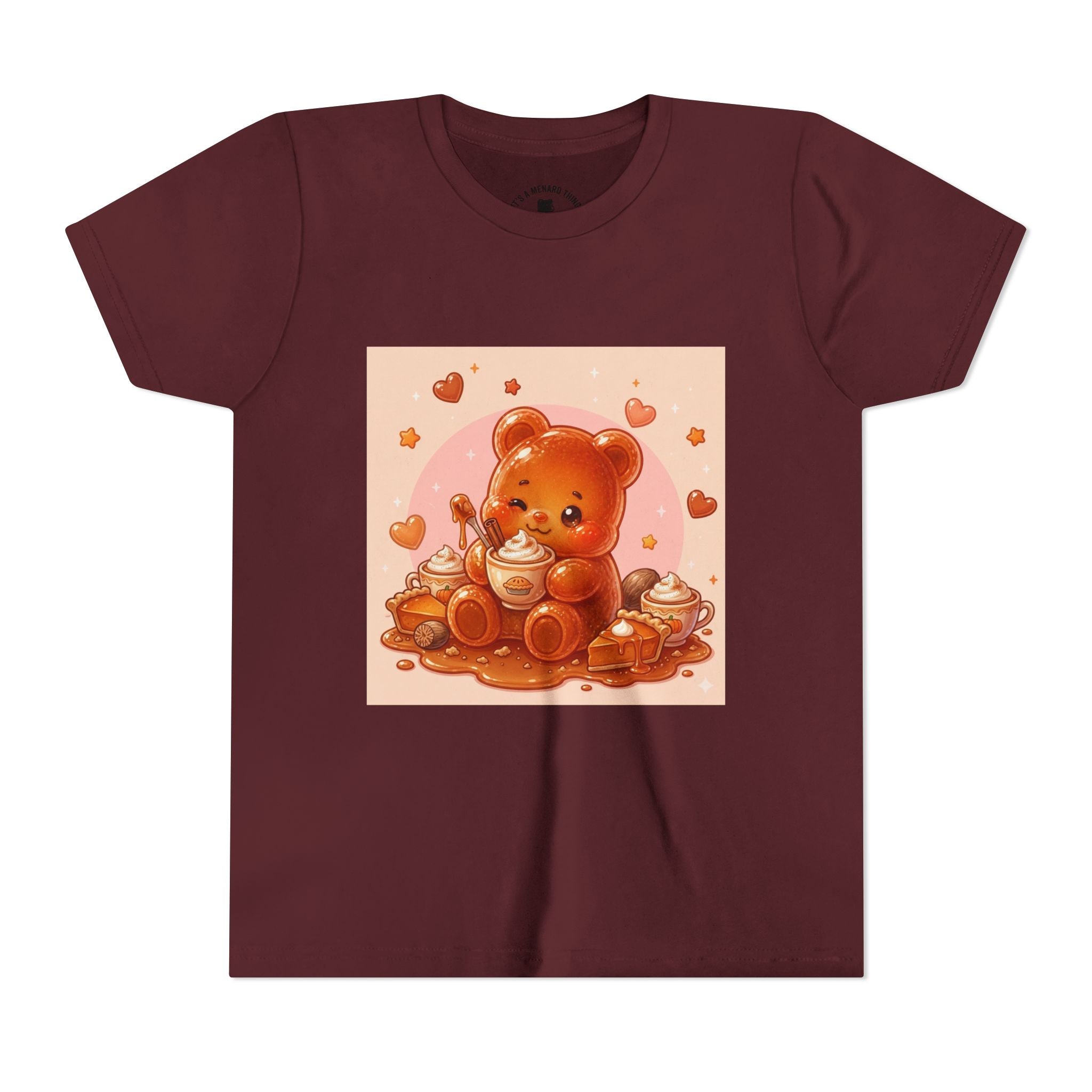 Pumpkin Spiced Latte & Pie Gooey Gummy Bear Graphic Tee