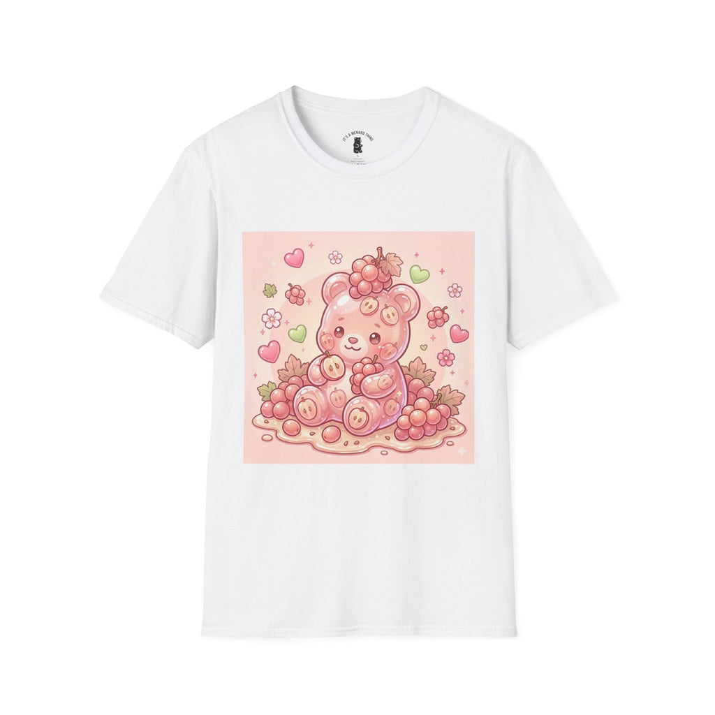 Special Japanese Koshu Pink Grapes, Exotic Oozy Gummy Bear — Cute Graphic Shirt