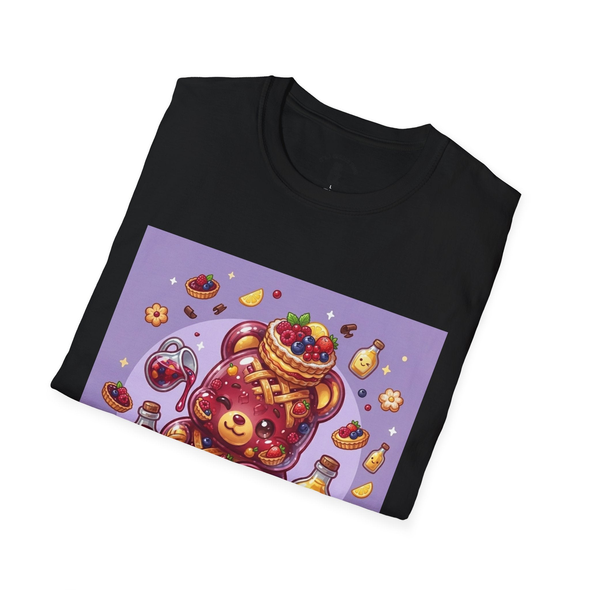 Mixed Berry Tart, Exotic Gooey Gummy Bear — Kawaii Graphic T-Shirt