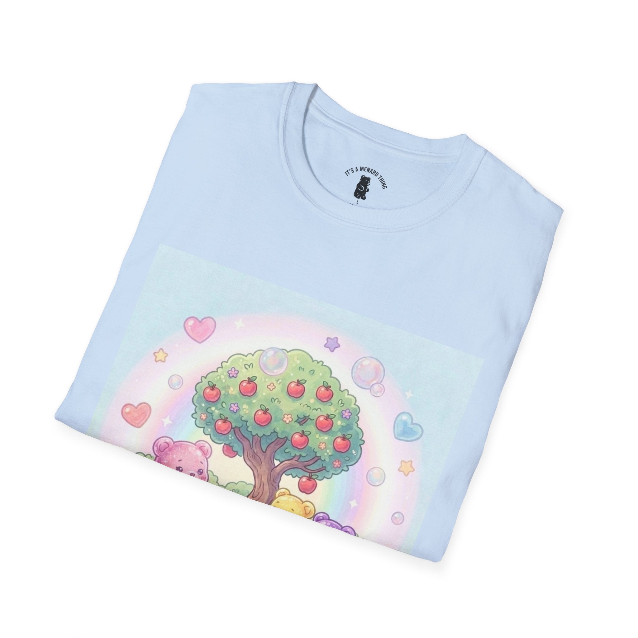 Story time with Friends, Gooey Gummy Bears— Kawaii Graphic T-Shirt