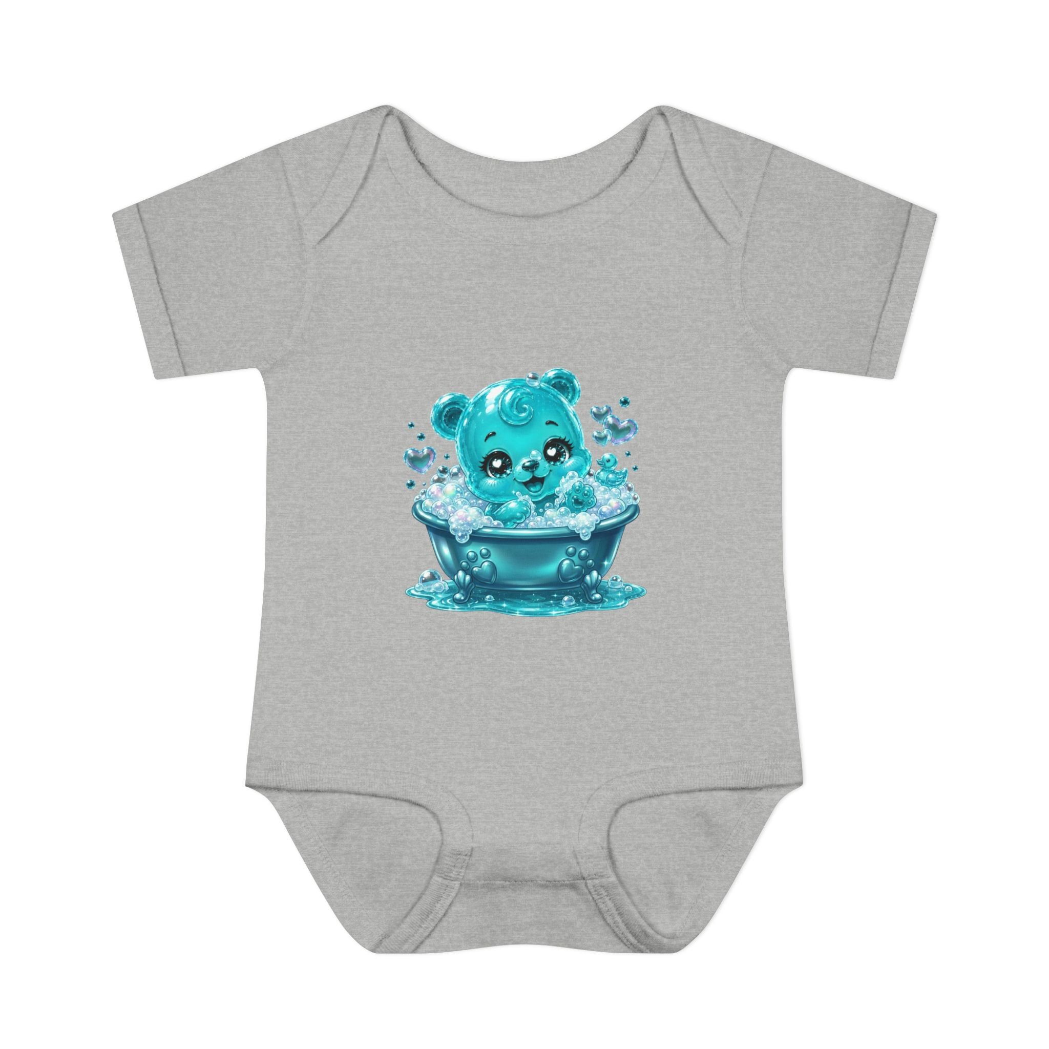 Adorable Bubble Bath Oozy Baby Gummy Bear Cutie Addition- Graphic Onesie