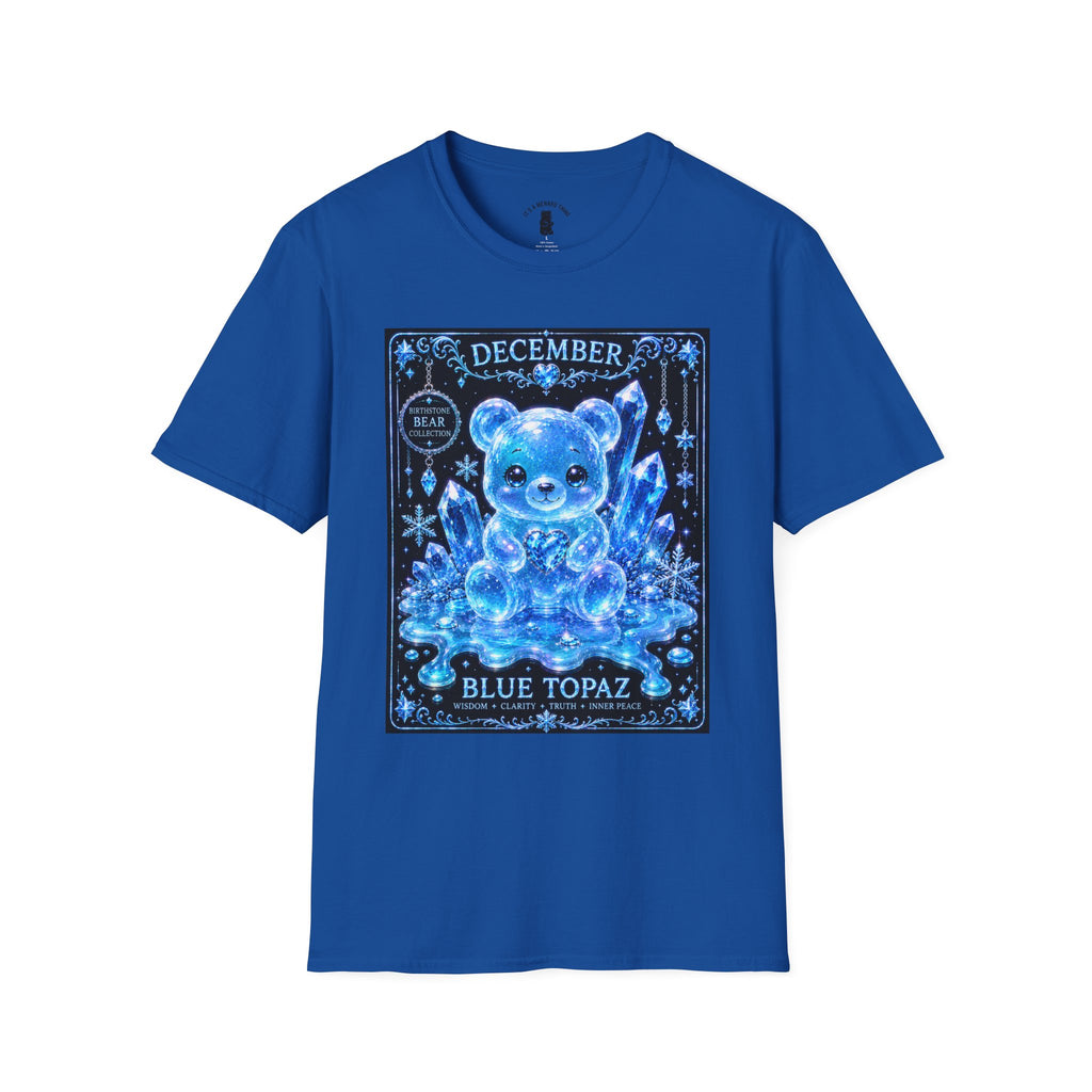 December, Blue Topaz Birthstone Oozy Bear Special Addition- Graphic Shirt