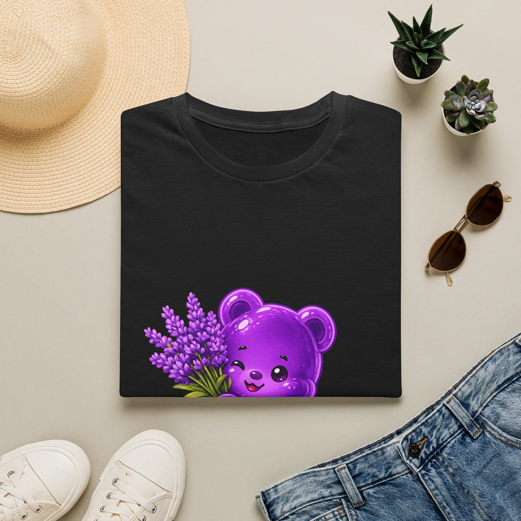 Special Lavender flower, Oozy Bear Gummy Friend- Graphic Shirt