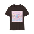 Romantic Swan Boat Ride, Gooey Gummy Friends— Kawaii Graphic T-Shirt