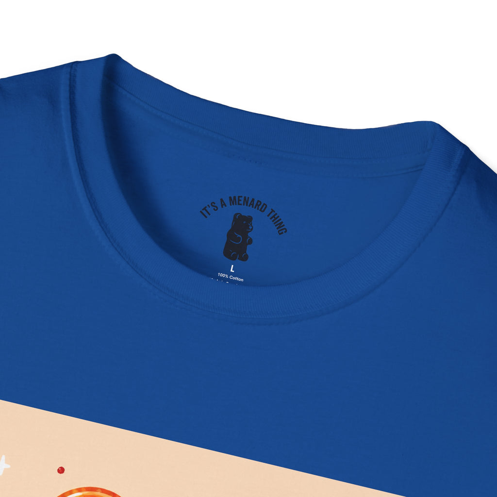 'Spicy Mood' Gooey Gummy Bear T-Shirt —Fiery Kawaii Graphic Tee