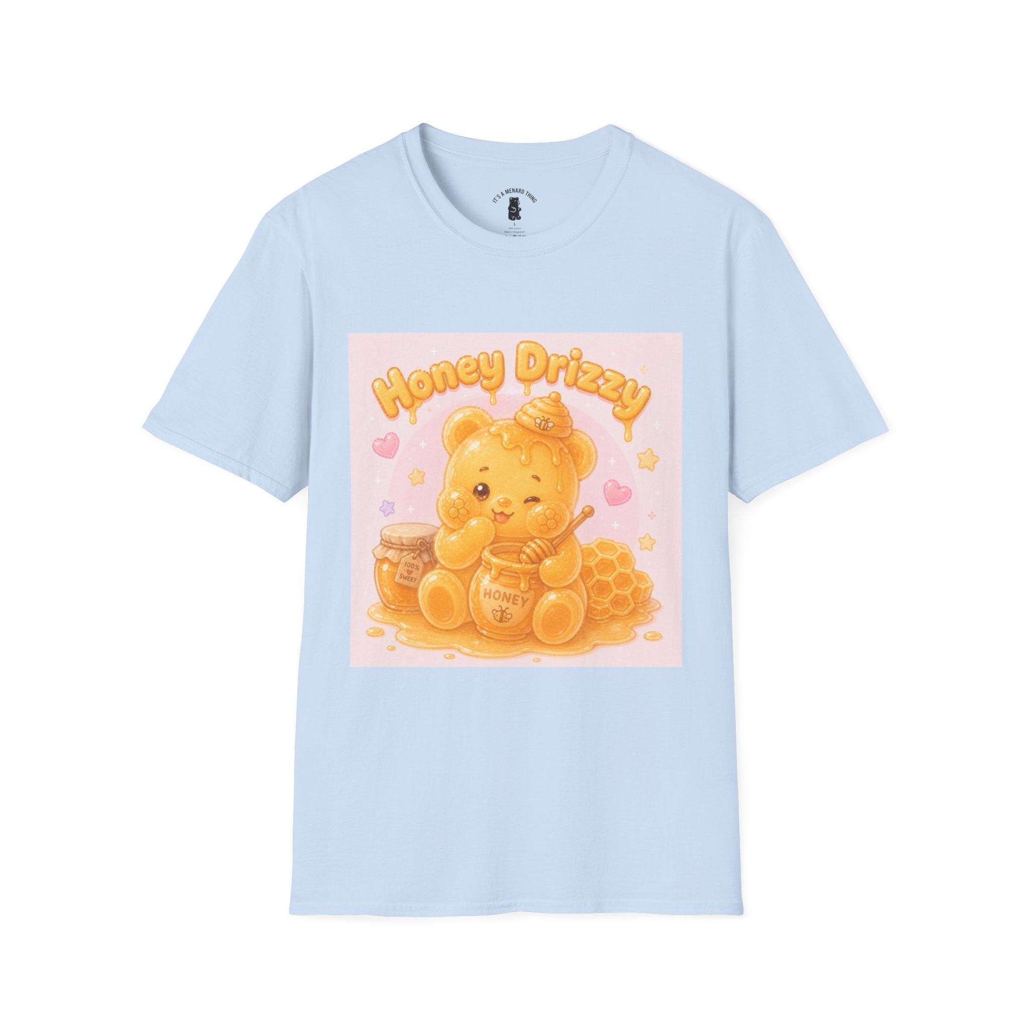 "Honey Drizzy" Yellow Gooey Gummy Bear — Cute Graphic Tee