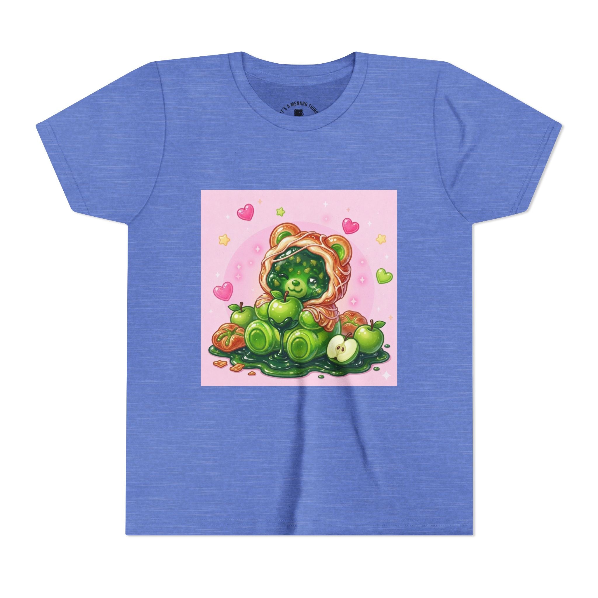 Cute Green Apple Gooey Gummy Danish Bear