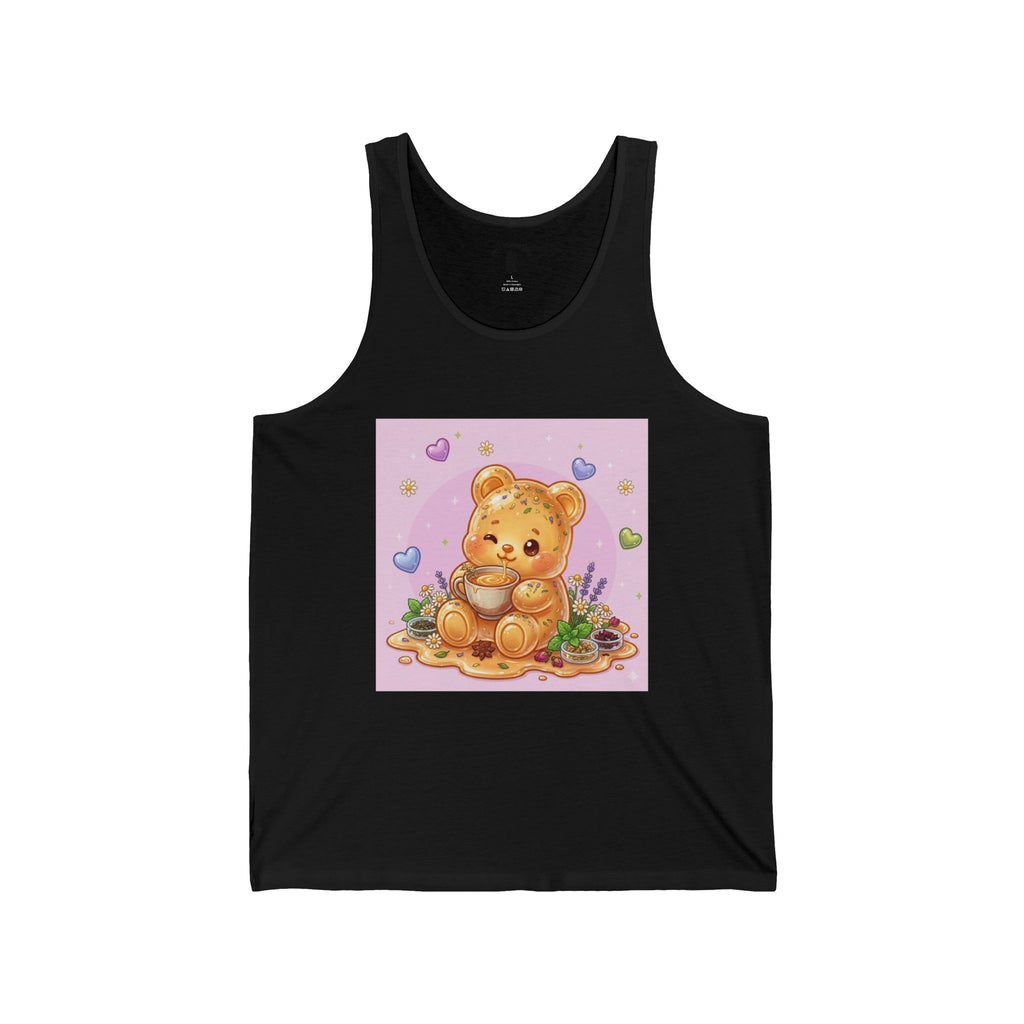 Sweet Herbal Tea, Gooey Gummy Friend — Kawaii Graphic Tank