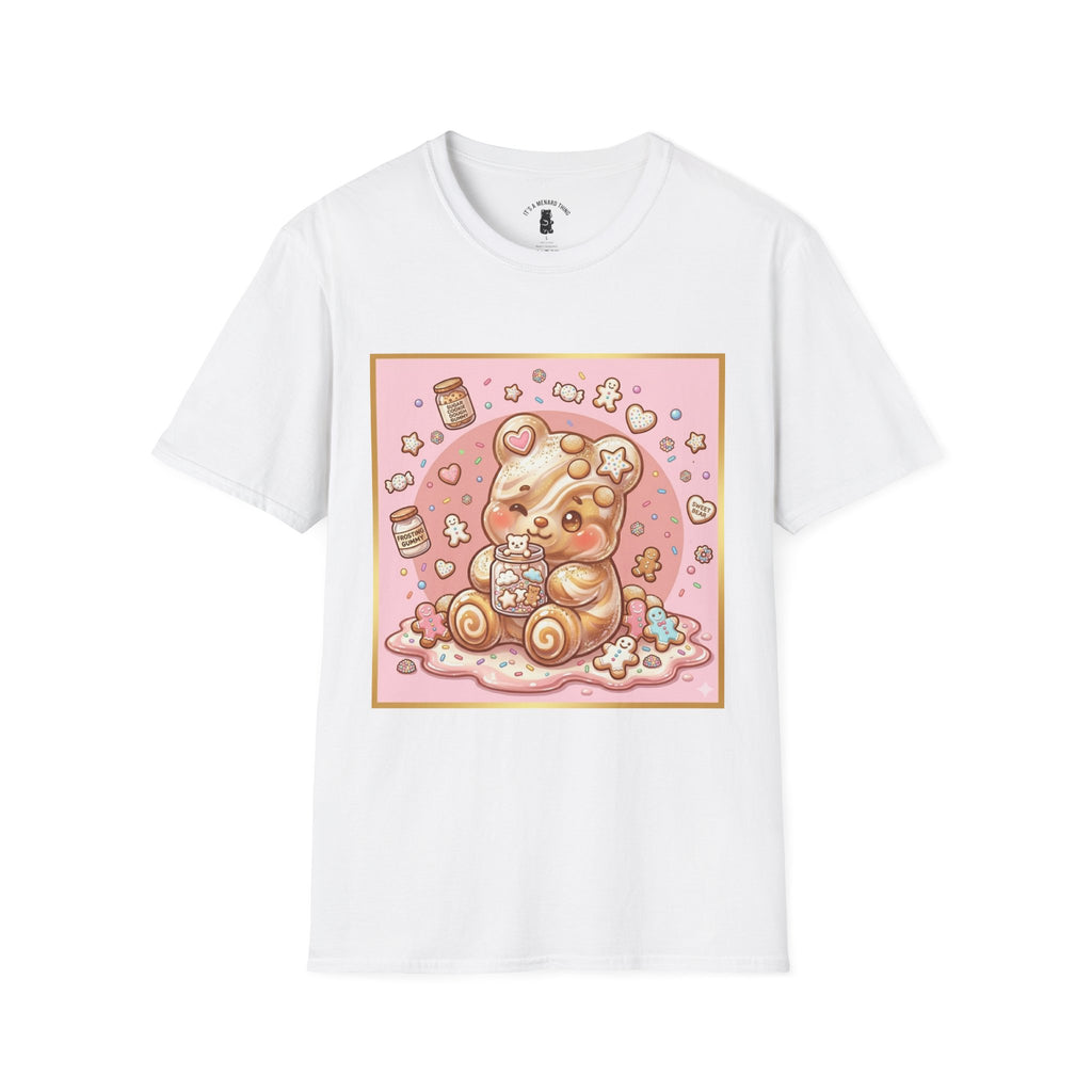 Kawaii Gooey Gummy Bear with Sugar Cookies T-Shirt