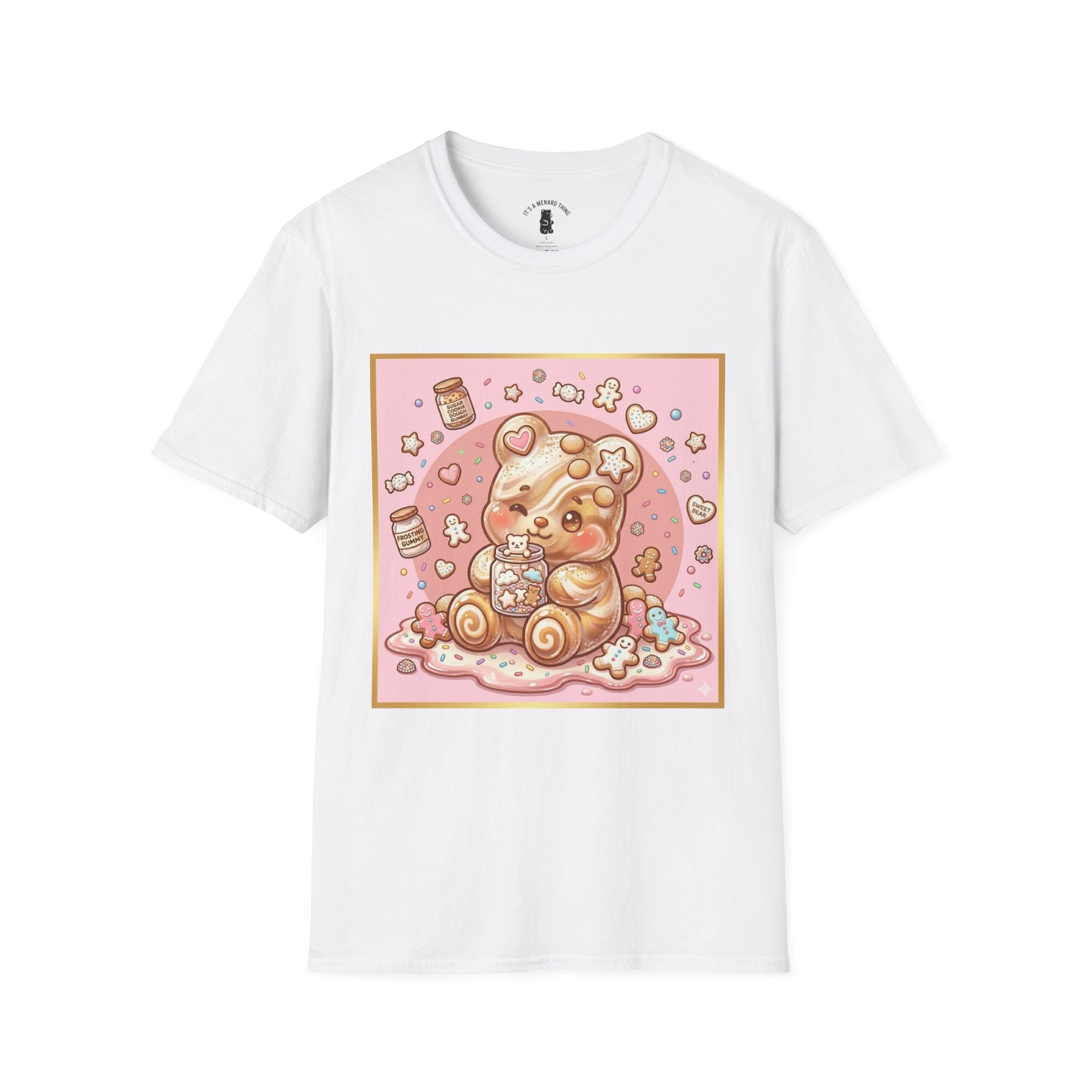 Kawaii Gooey Gummy Bear with Sugar Cookies T-Shirt