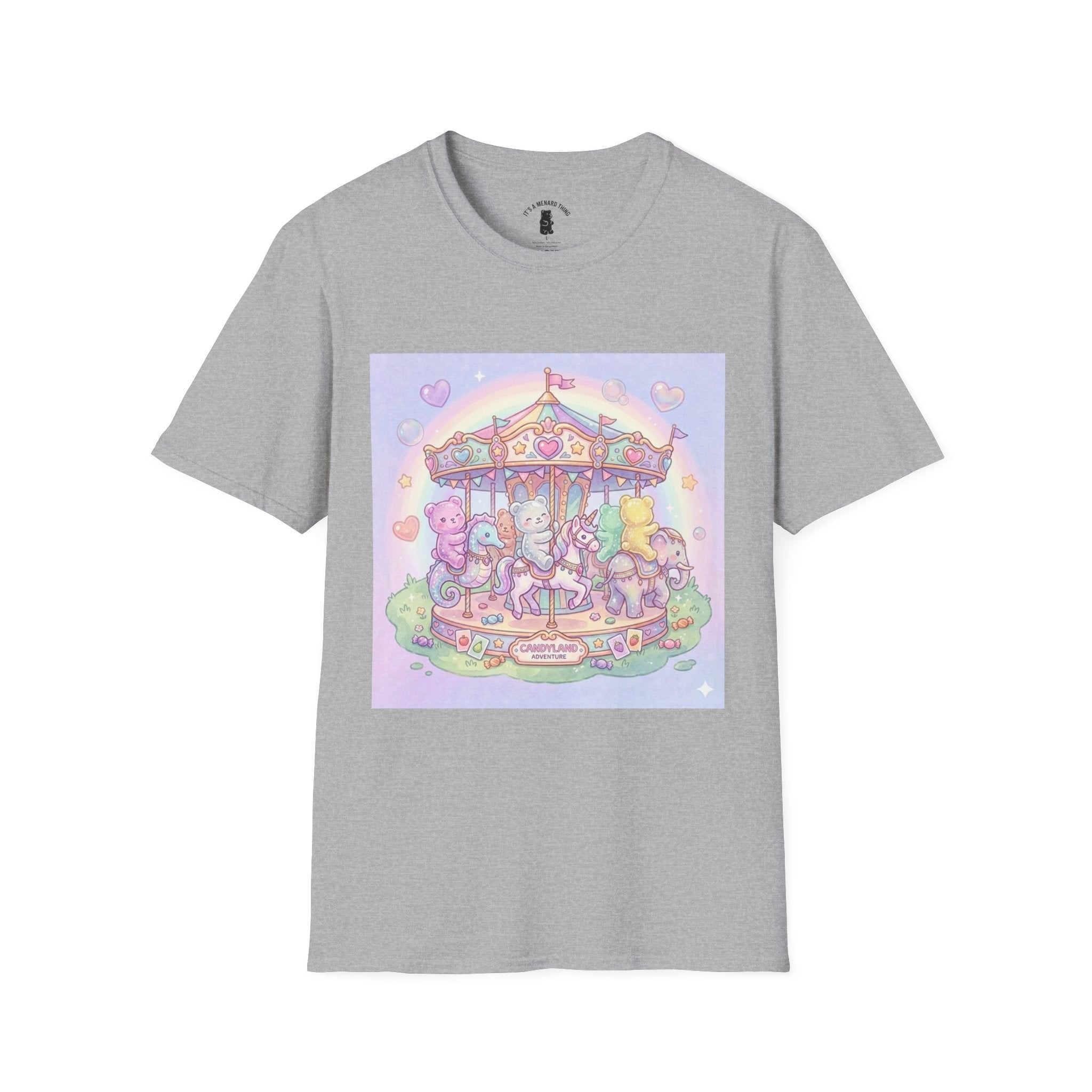 Riding the Fair Carousel, Gooey Gummy Friends — Cute Fairground Design
