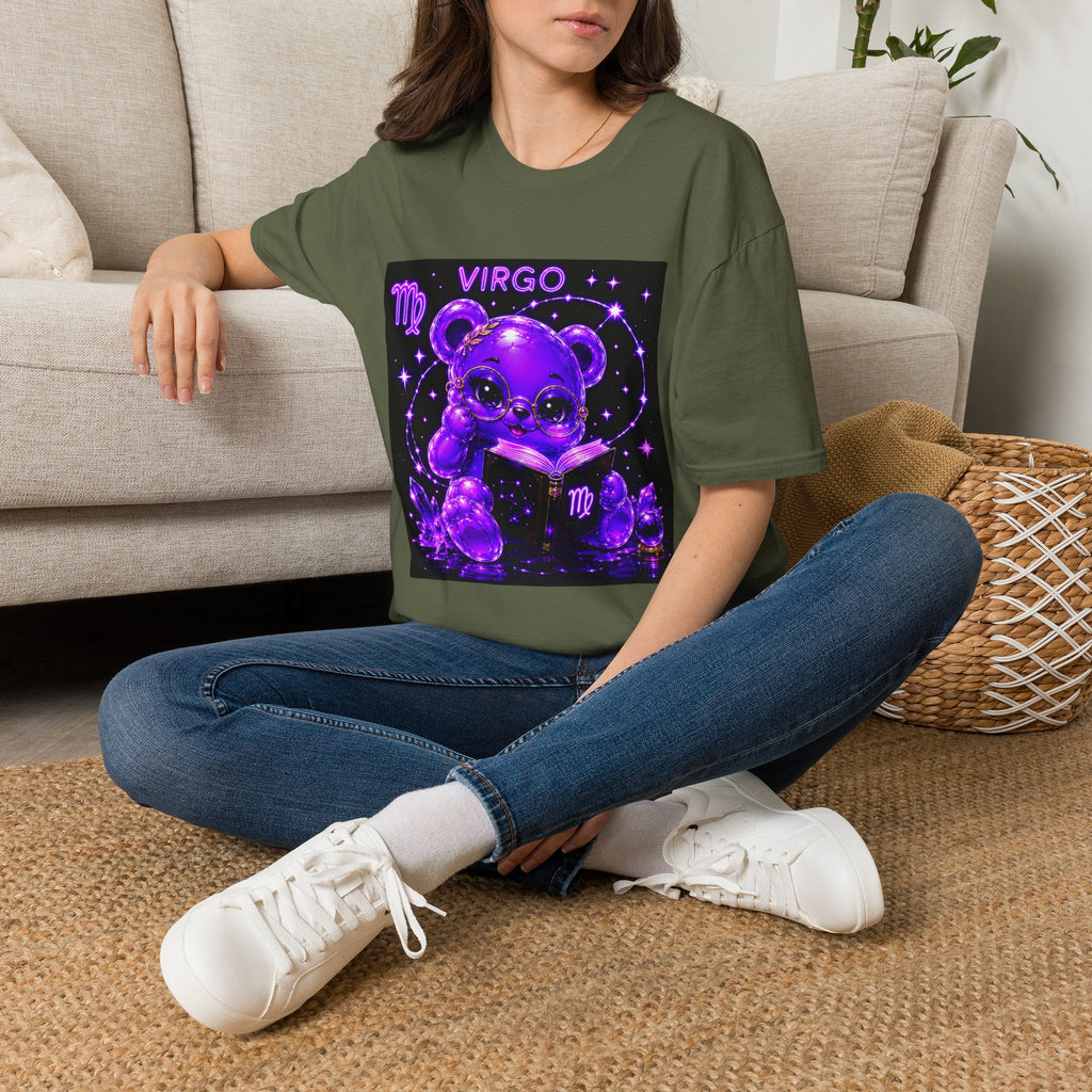 Virgo Zodiac Astrology Oozy Bear Friend Special Addition- Graphic Shirt