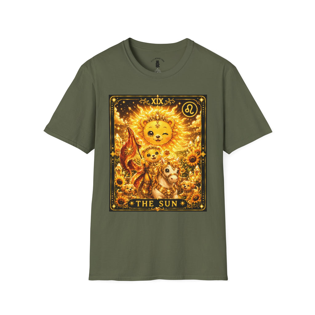 The Sun Tarot Card Golden Oozy Bears Special Addition- Graphic Shirt