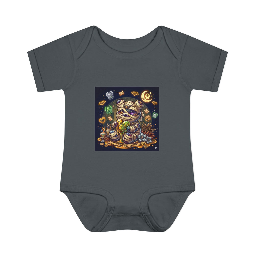 Infant Bodysuit - Cute Gooey Mummy Bear Halloween