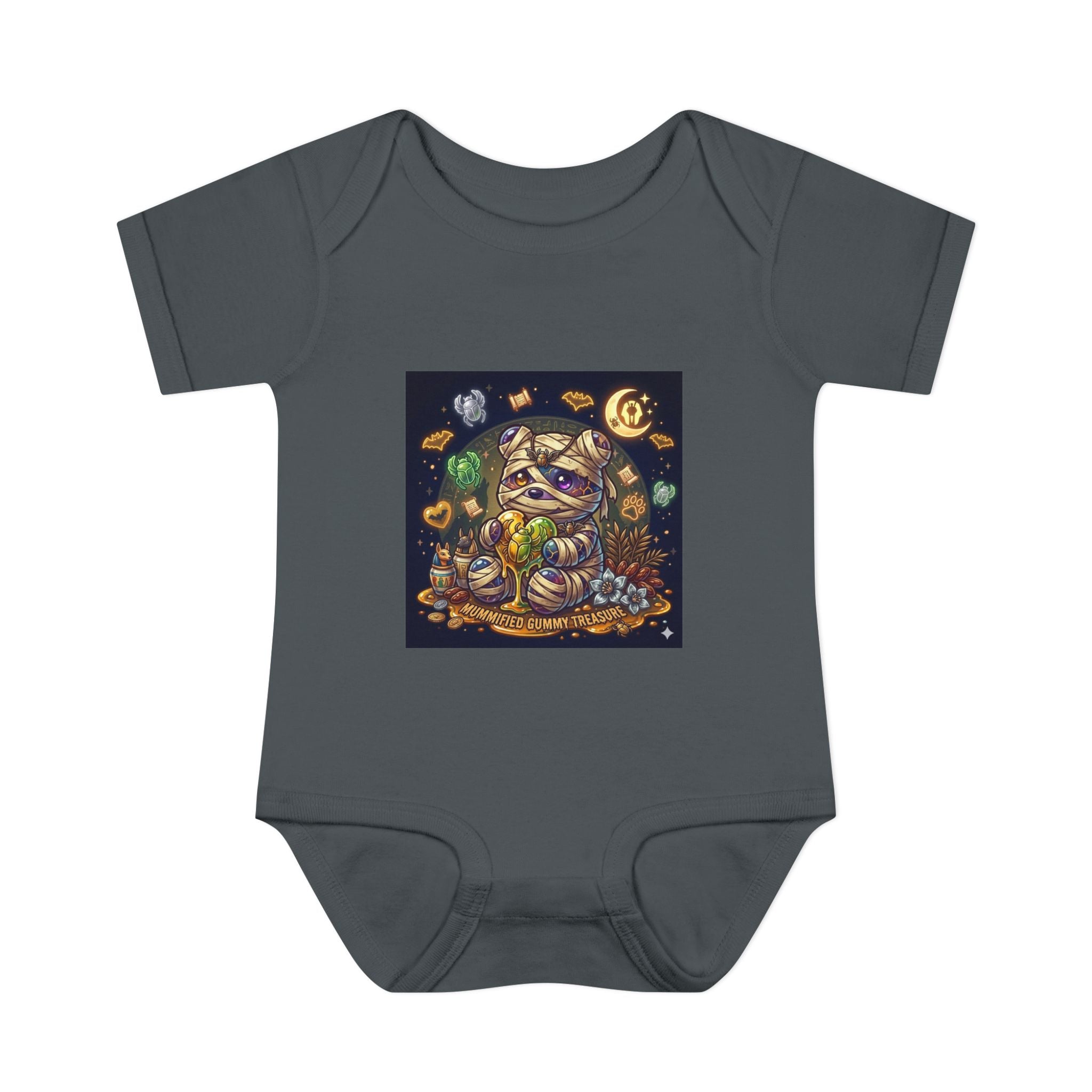 Infant Bodysuit - Cute Gooey Mummy Bear Halloween