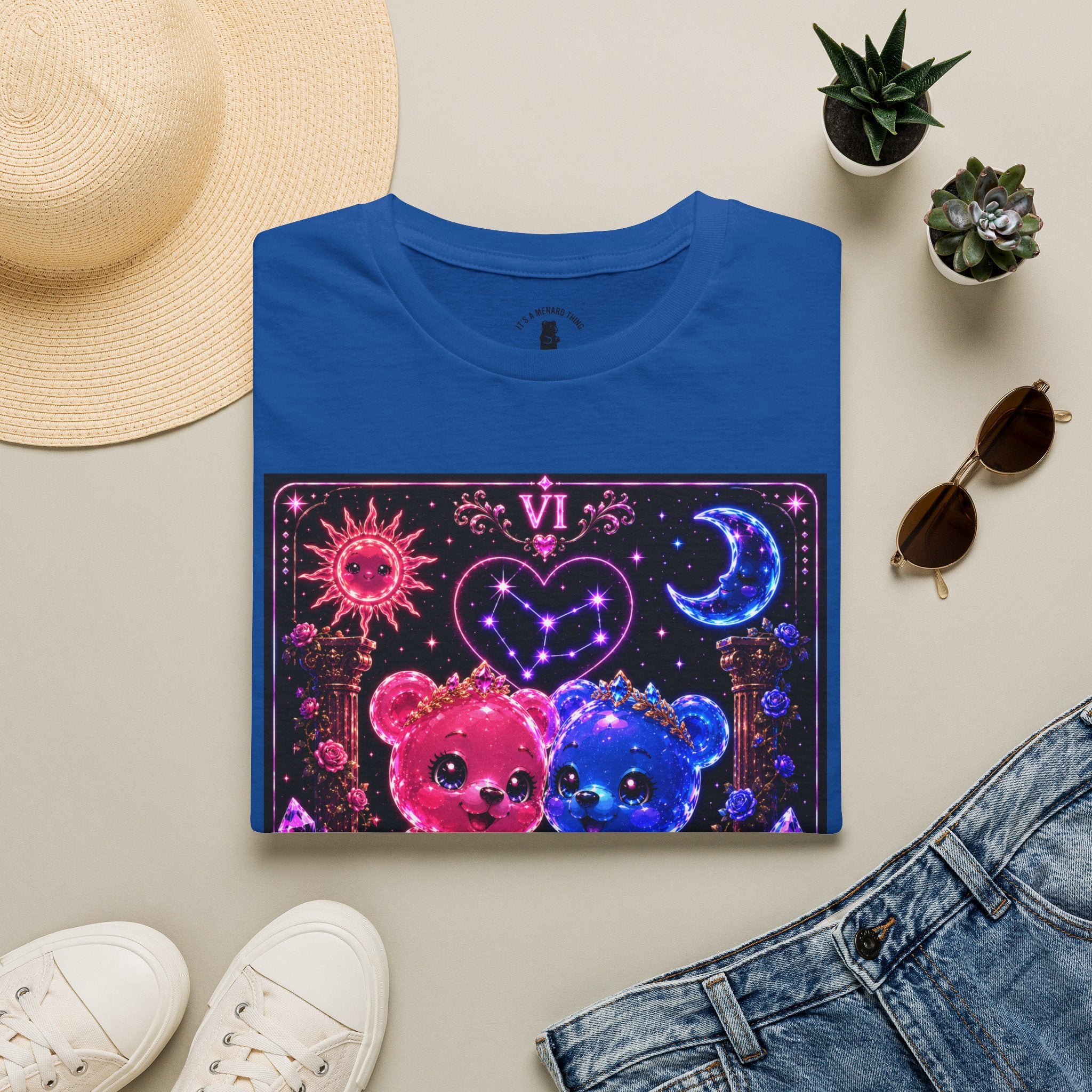 The Lovers Tarot Card Oozy Gummy Bear Special Addition- Graphic Shirt