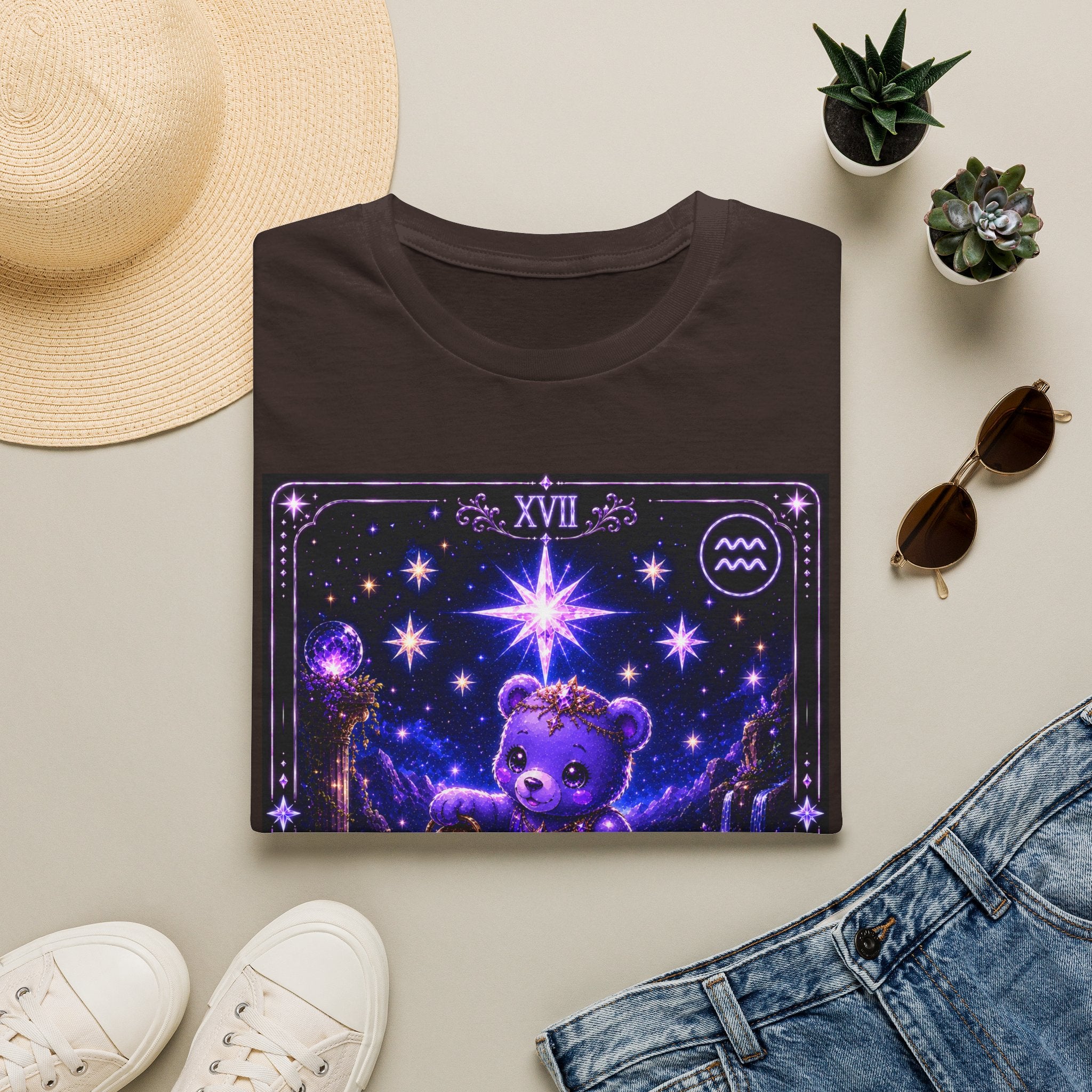 The Star Tarot Cosmic Night Oozy Bear Gummy Special Addition- Graphic Shirt