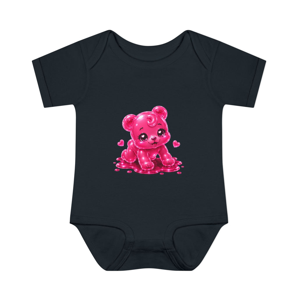 Pink Gummy Bear Infant Bodysuit - Cute Baby Shower Gift