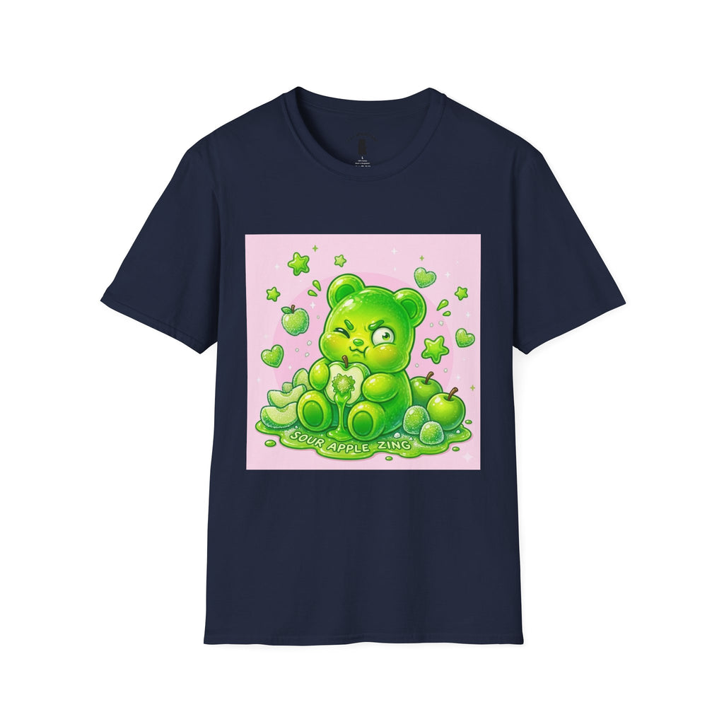 Sour Green Apple Gooey Gummy Bear T-Shirt — Graphic Tee