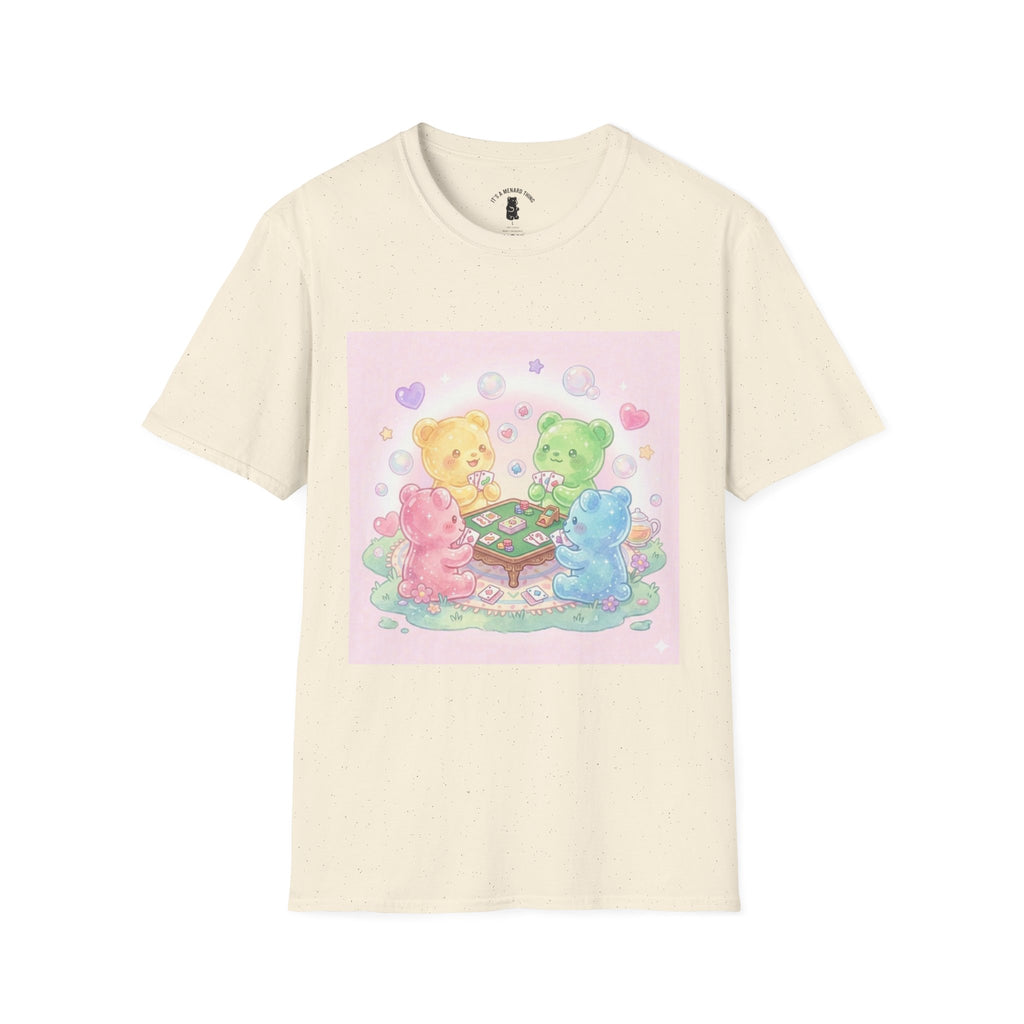 Friendly Card Game, Gooey Gummy Friends- Kawaii Graphic T-Shirt