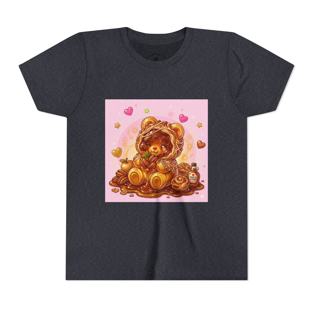 Cinnamon, Butter & Pecan Danish Gooey Gummy Bear Youth T-Shirt