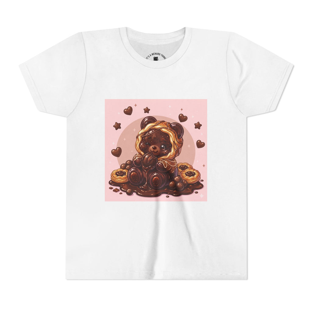 Chocolate Danish Gooey Gummy Bear Cute Kids Shirt