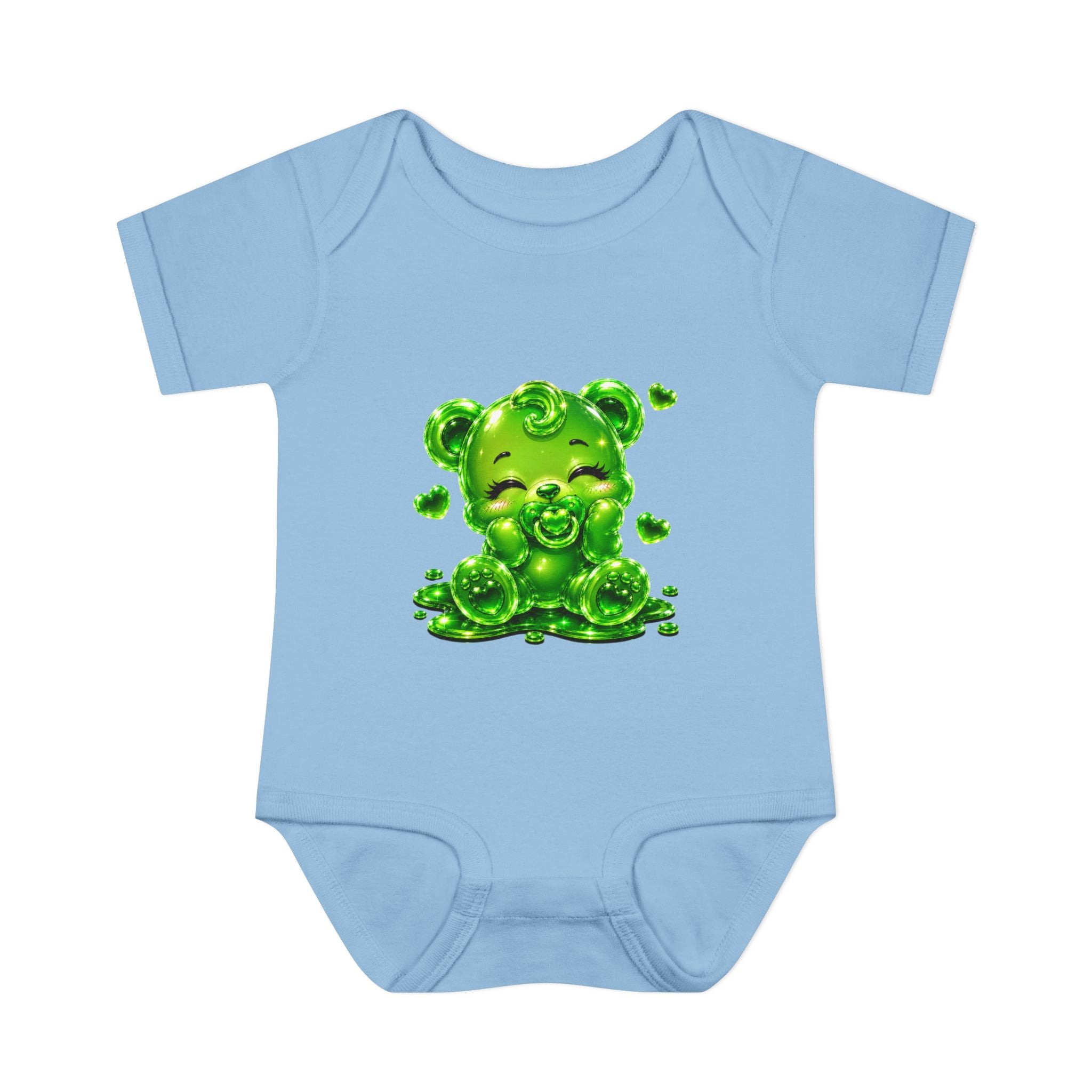 Happy Oozy Baby Gummy Bear Cutie Addition- Graphic Onesie