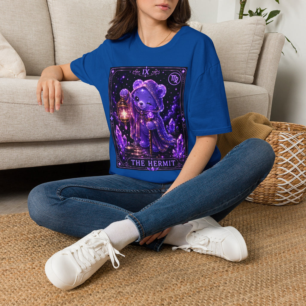 The Hermit Tarot Cosmic Oozy Bear Friend- Graphic Shirt