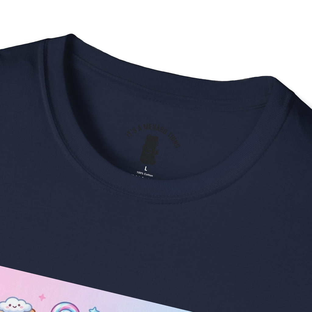 Cotton Candy Gooey Gummy Bear — Kawaii Graphic T-Shirt