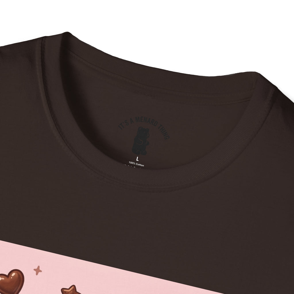 Chocolate Danish Gooey Gummy Bear — Cute  Graphic T-Shirt