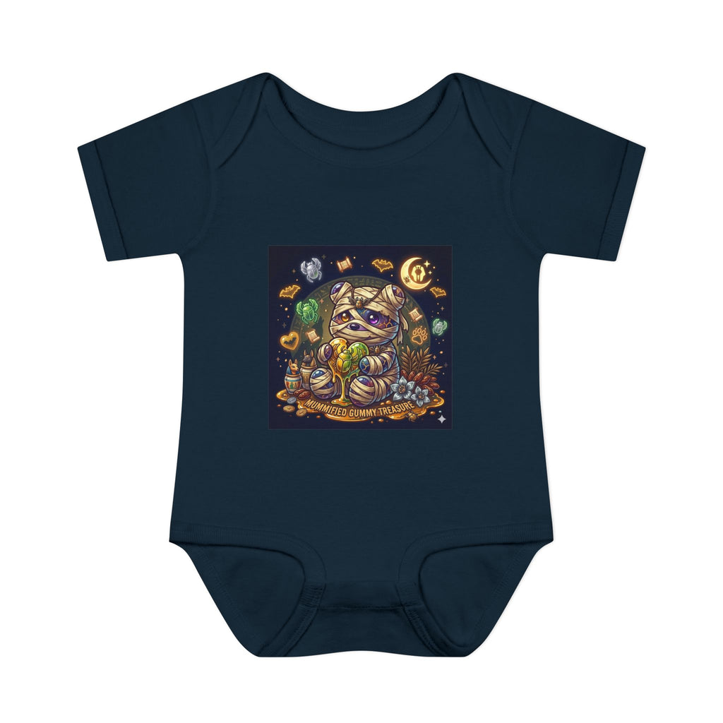 Infant Bodysuit - Cute Gooey Mummy Bear Halloween