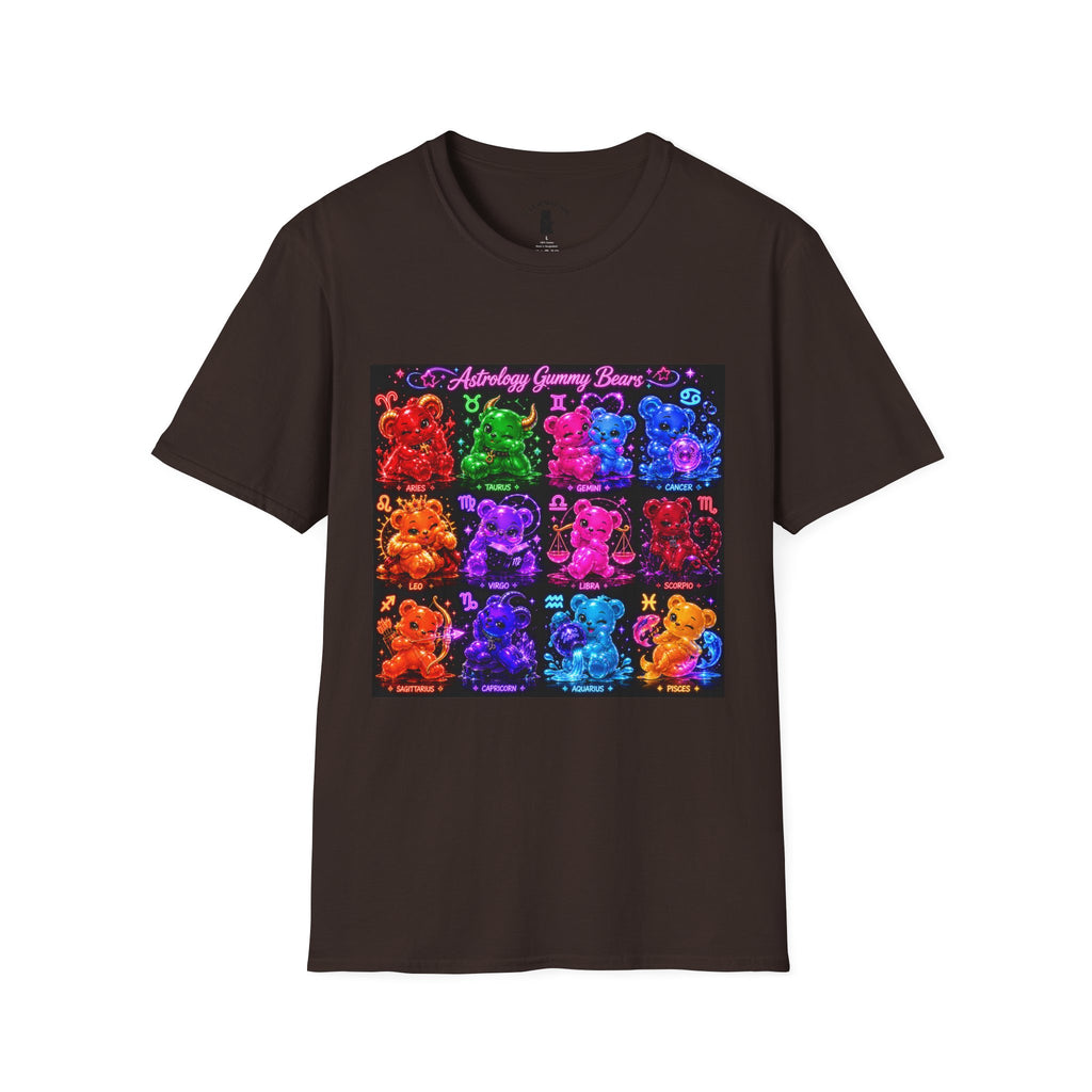 Astrology Gummy Bears Special Addition Grid — Colorful Graphic Shirt