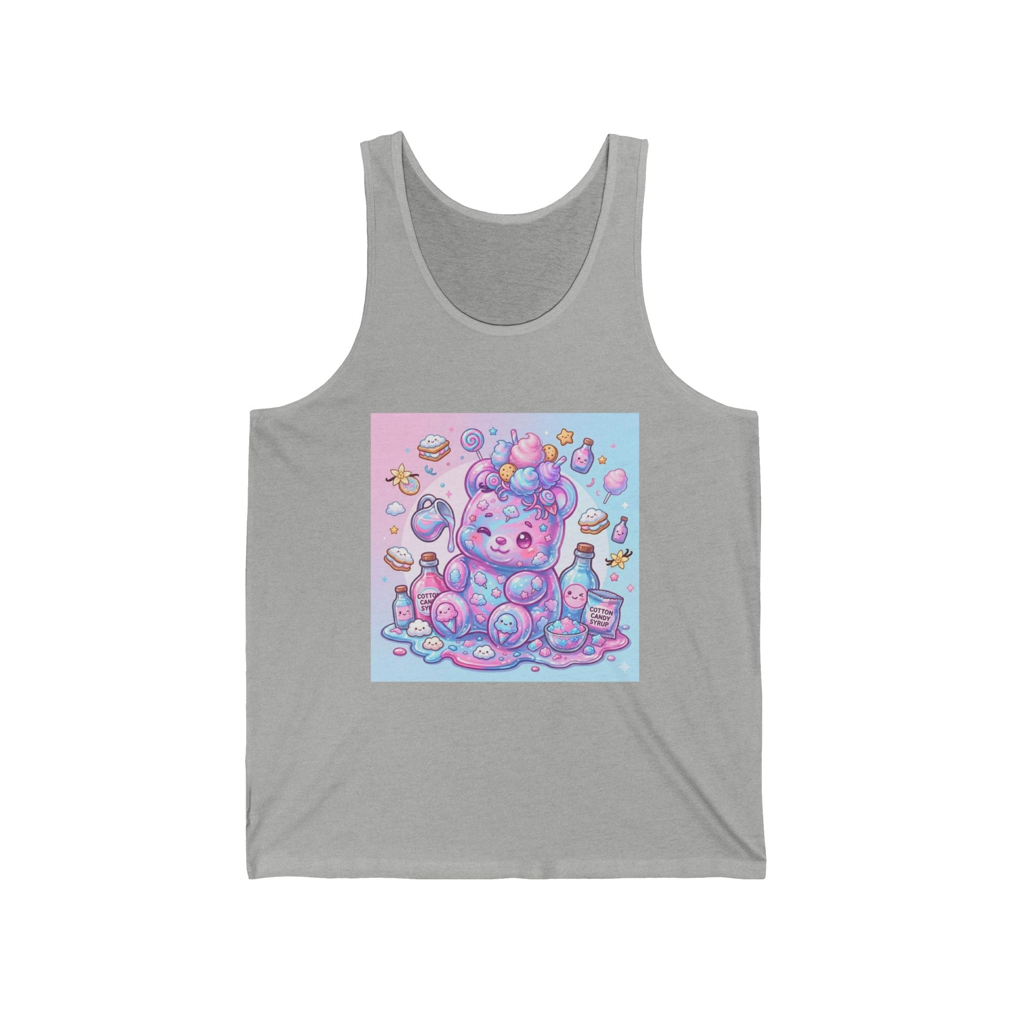 Cotton Candy Sweet, Exotic Gooey Gummy — Pastel Graphic Tank