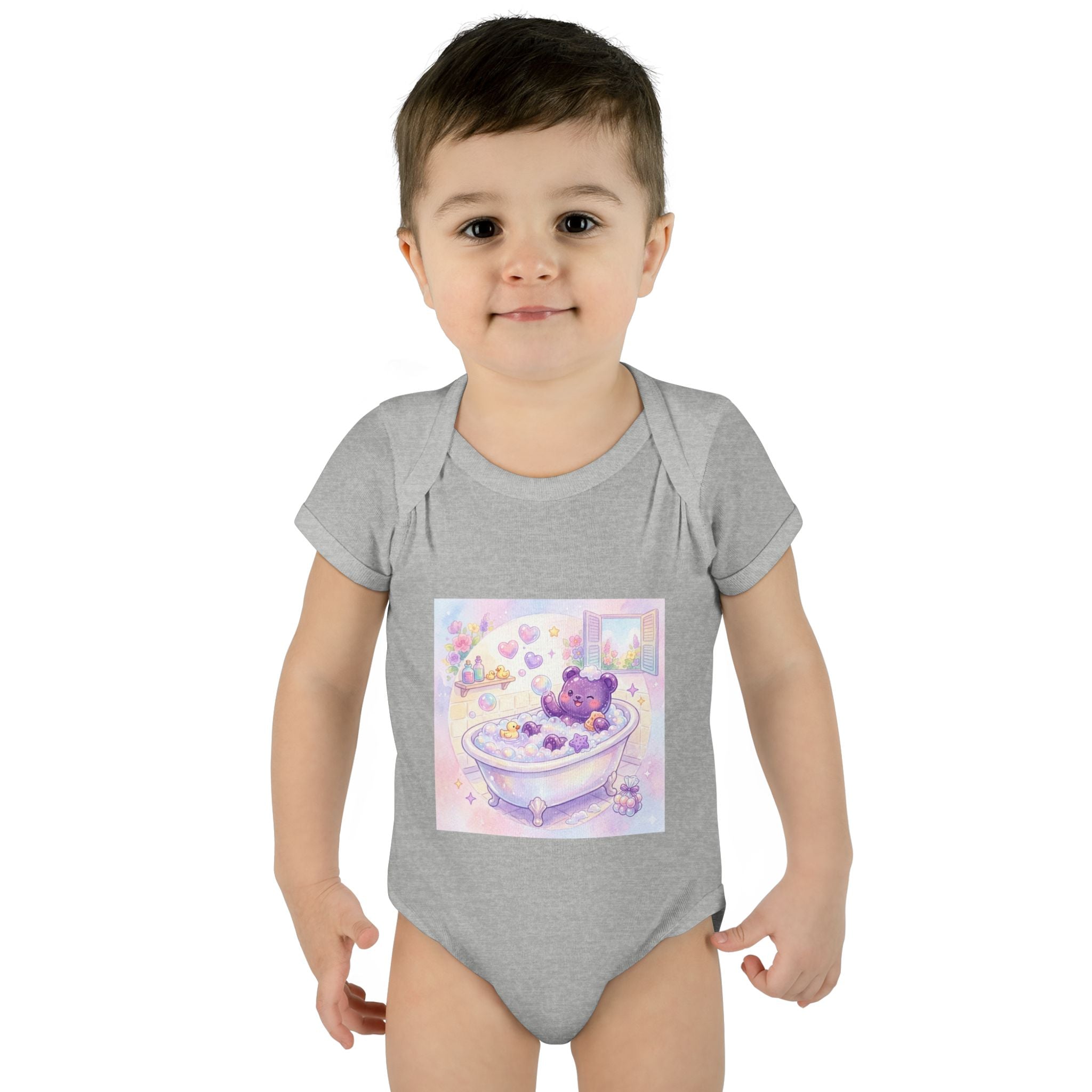Baby Bodysuit — Gooey Gummy Bear Bubble Bath Infant Onesie