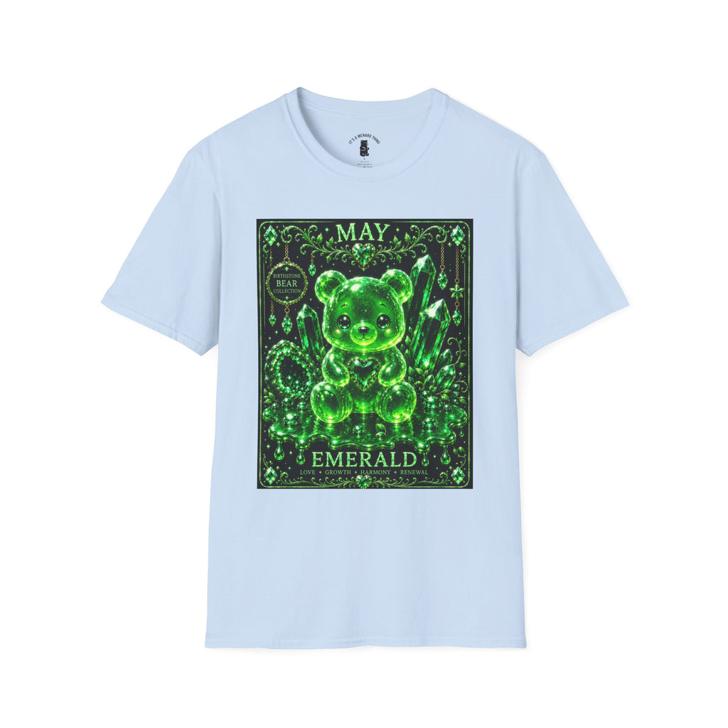 May, Emerald Birthstone Oozy Bear Gummy Special Addition- Graphic Shirt