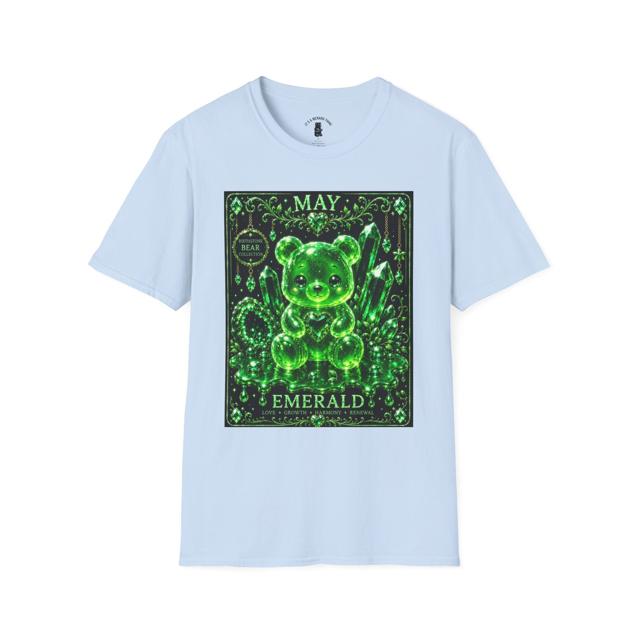 May, Emerald Birthstone Oozy Bear Gummy Special Addition- Graphic Shirt
