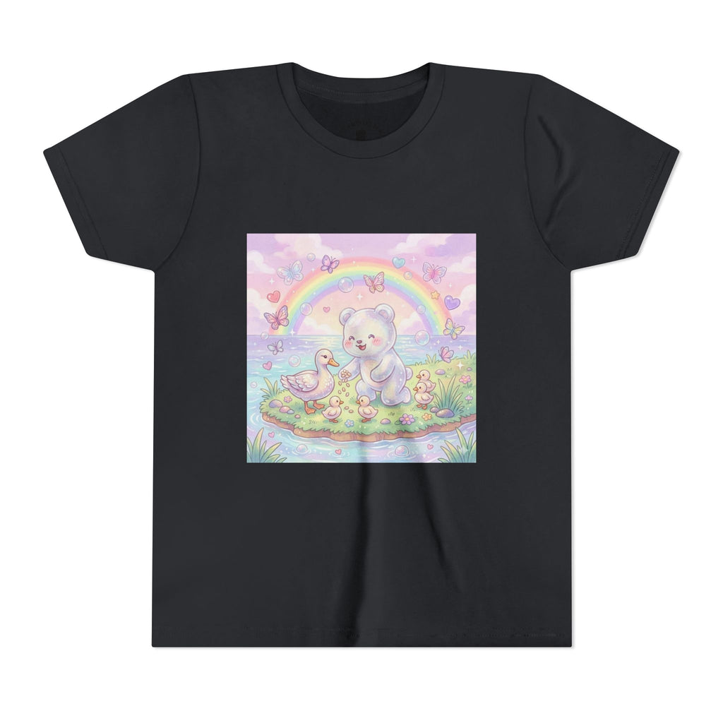 Duck Feeding, Gooey Gummy Friend- Graphic T-Shirt