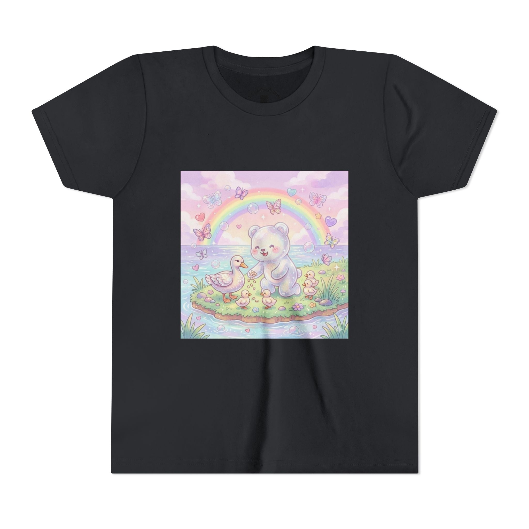 Duck Feeding, Gooey Gummy Friend- Graphic T-Shirt
