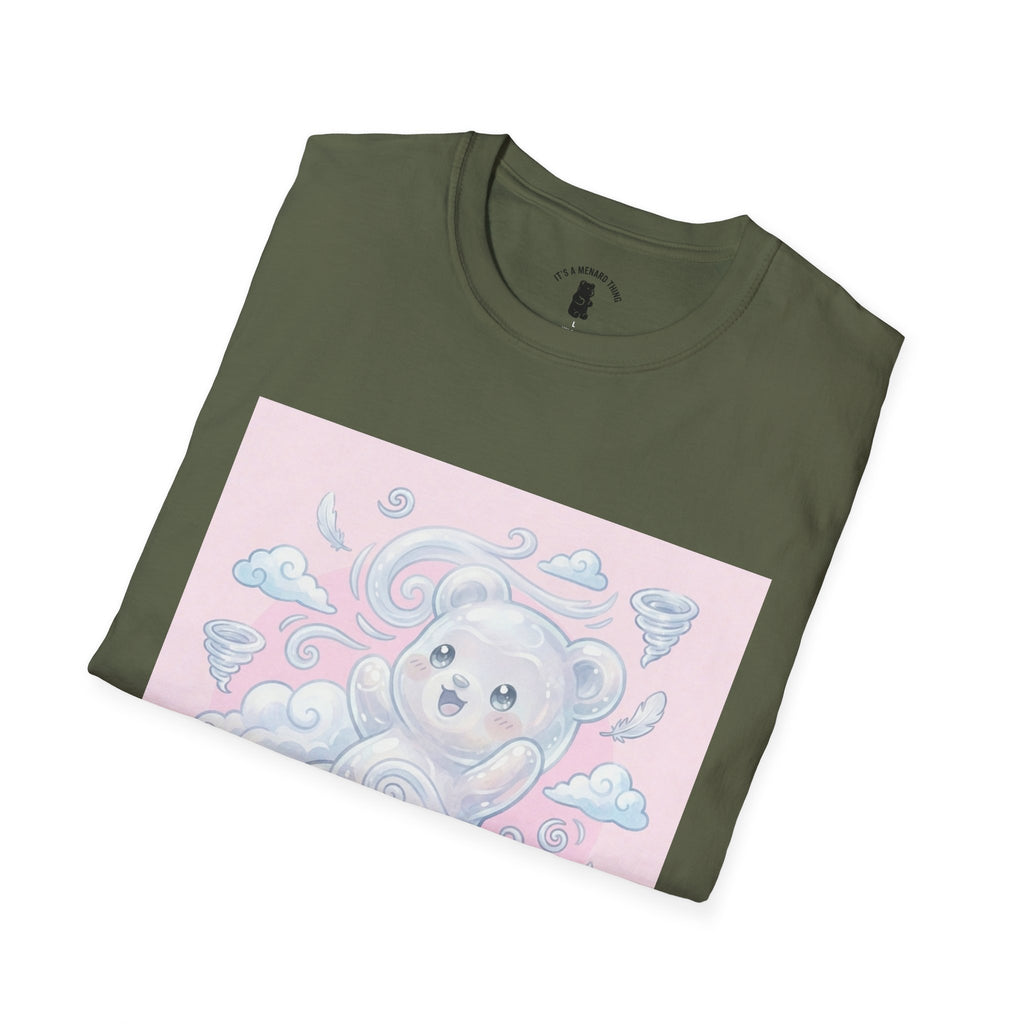 Elemental, Air White Gooey Gummy Bear — Pastel Graphic Tee