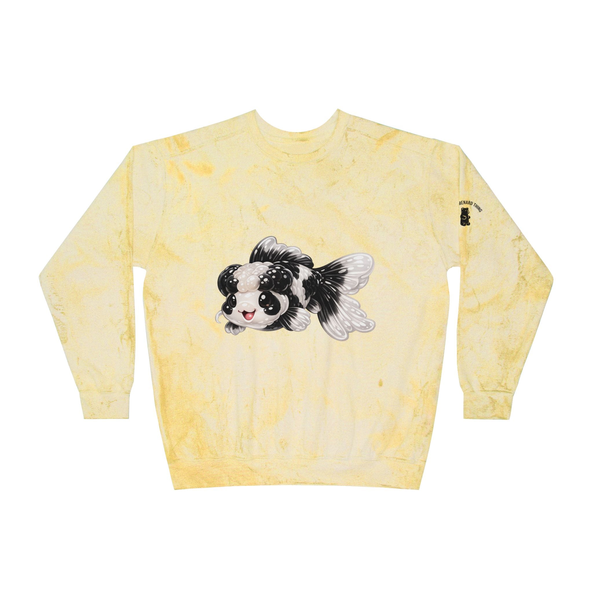 Black and White Panda Koi Fish Special Edition Graphic Sweater