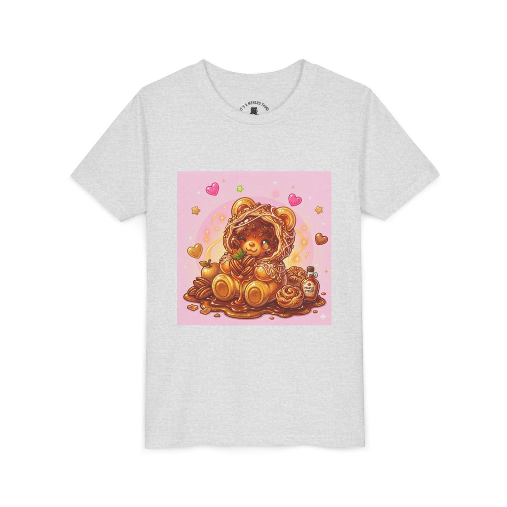Cinnamon, Butter & Pecan Danish Gooey Gummy Bear Youth T-Shirt