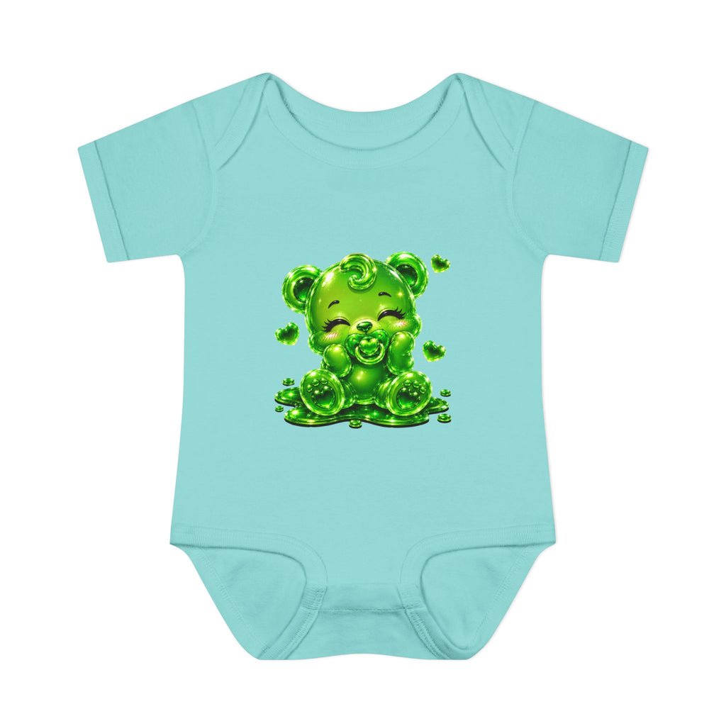 Happy Oozy Baby Gummy Bear Cutie Addition- Graphic Onesie