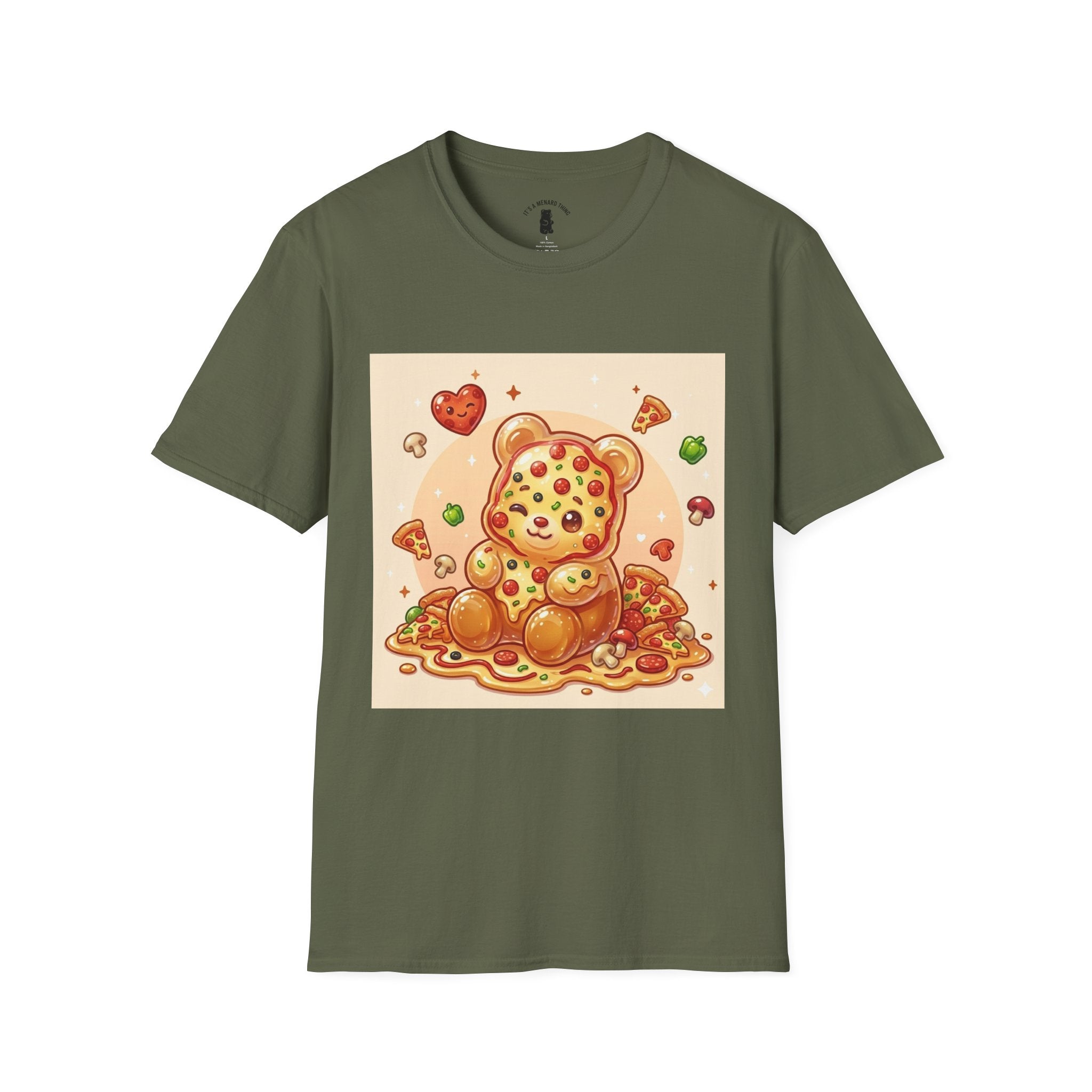 Pizza Gooey Gummy Bear Special – Cute Graphic Tee
