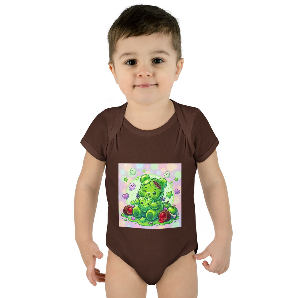 Baby Bodysuit Franken-Gooey-Gummy Stein Halloween