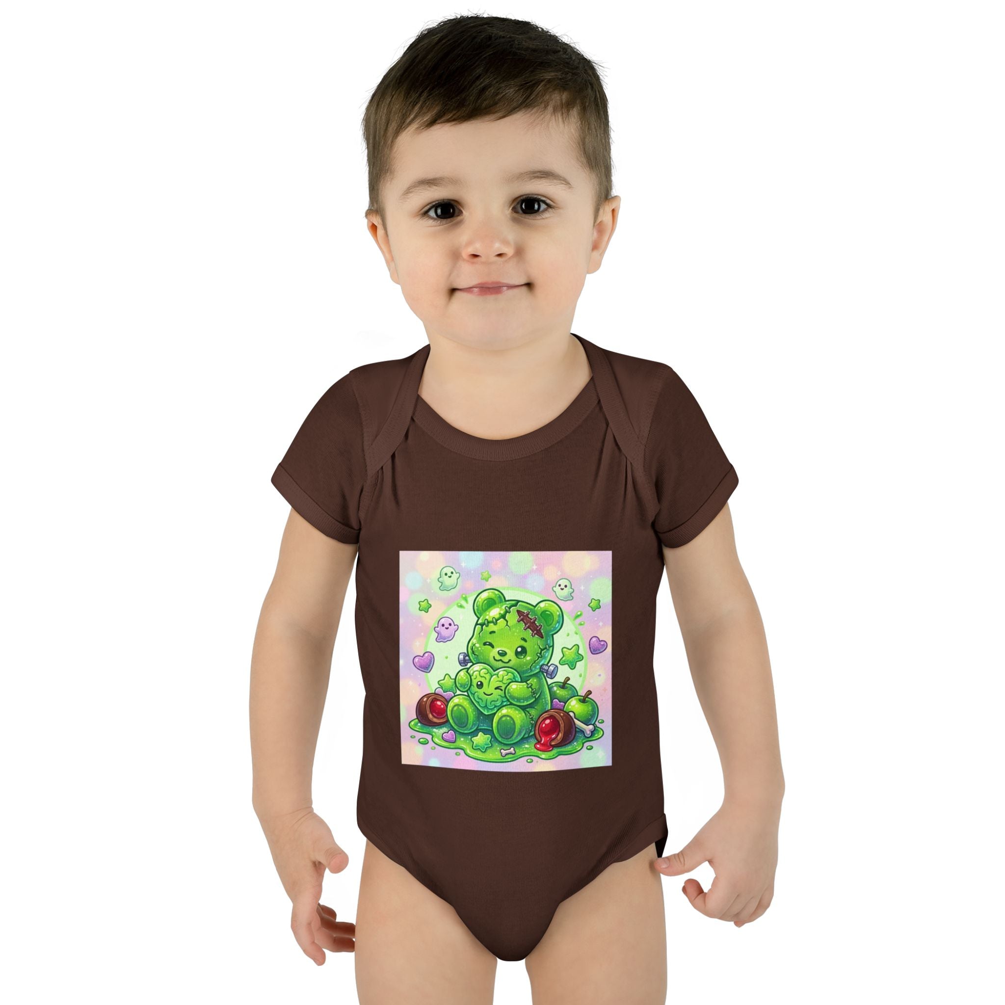 Baby Bodysuit Franken-Gooey-Gummy Stein Halloween